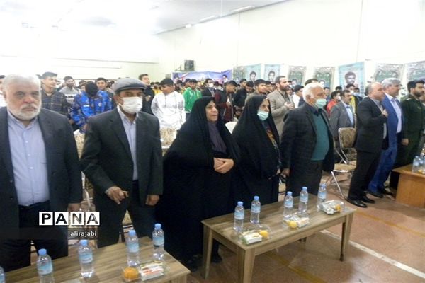 مراسم یادواره شهدای هنرستان شهید‌گلشنی منطقه کهریزک