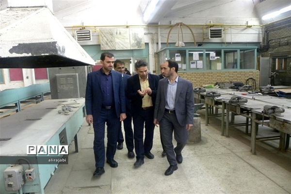 بازدید معاون آموزش متوسطه وزارت آموزش و پرورش از منطقه کهریزک