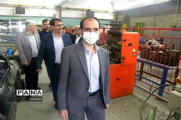 بازدید معاون آموزش متوسطه وزارت آموزش و پرورش از منطقه کهریزک