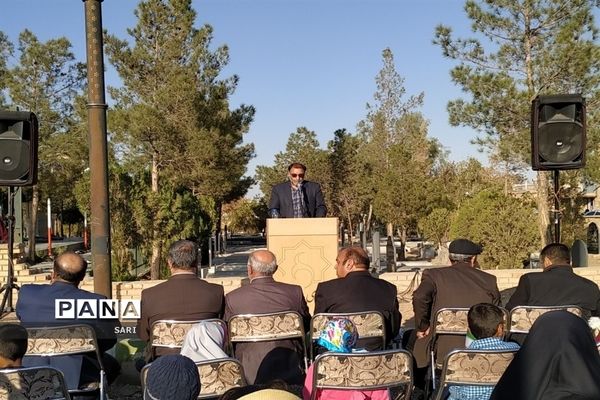 گردهمایی دانش‌آموزان، ایثارگران و خانواده ‌شهدا ‌جهادآباد شهرستان شاهین‌شهر