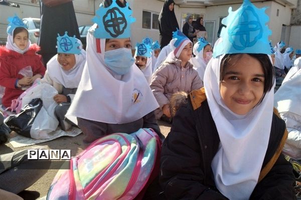 افتتاحیه طرح سفیران‌سلامت در مدرسه زنده‌یاد محمود دربانی شهرستان قرچک
