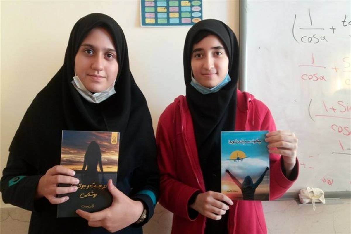 تقدیر از دانش‌آموزان نویسنده دبیرستان شهدای مدافع حرم ملارد