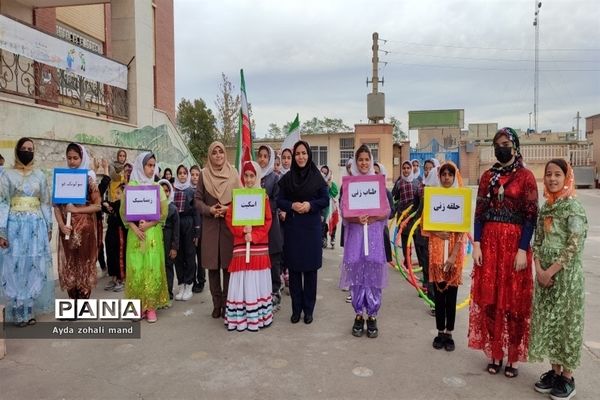 برگزاری المپیاد ورزشی درون مدرسه‌ای در مدرسه توفیق رباط‌کریم