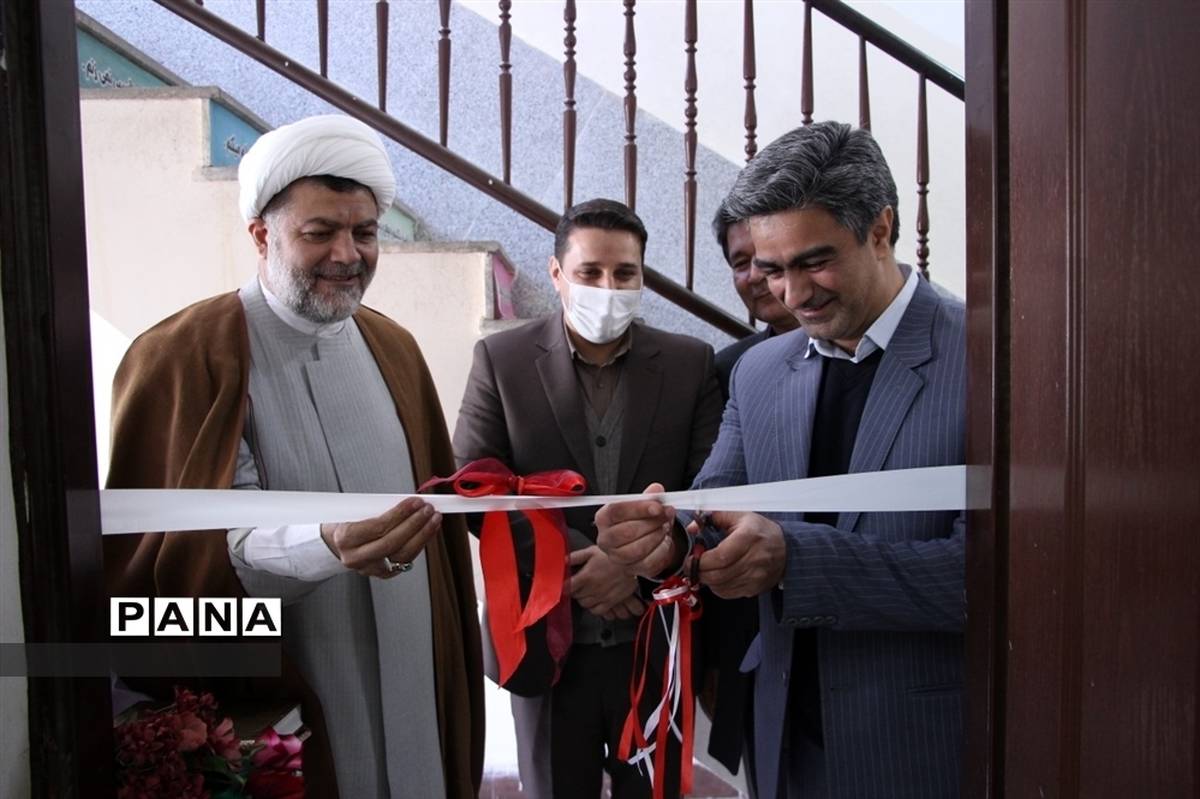 افتتاح آزمایشگاه در دبستان شهید سلیمانی تربت‌جام
