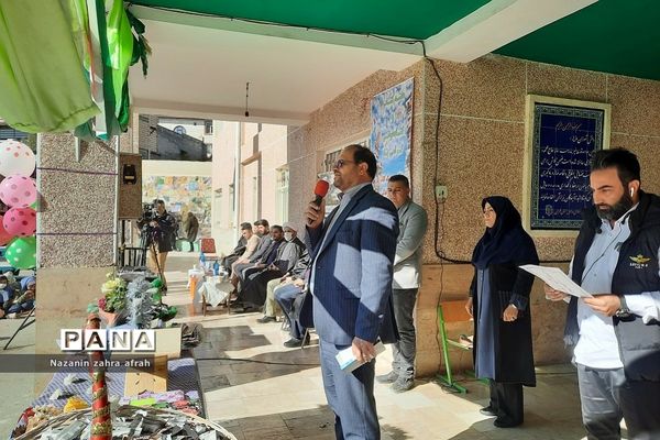 جشن هفته کتاب در مدرسه امام رضا(ع) رودهن