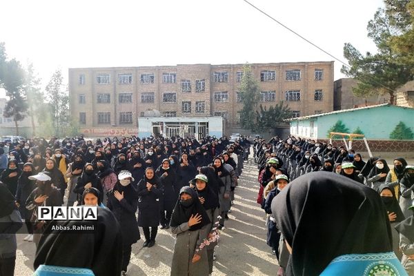 انتخابات شورای دانش‌آموزی مدرسه شهدای فرون‌آباد پاکدشت