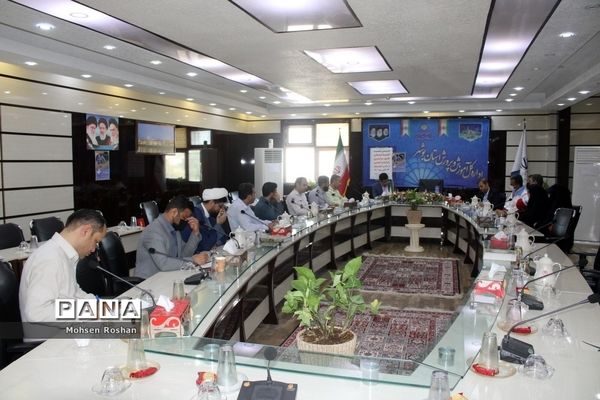 دومین نشست کمیته استانی مانور سراسری  زلزله و ایمنی  سازمان دانش‌آموزی استان بوشهر