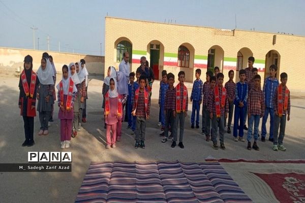 افتتاح طرح باران رحمت در مدارس دلوار
