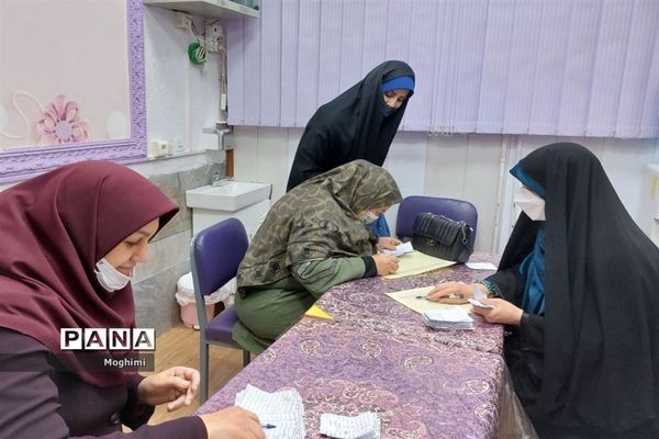 انتخابات شورای دانش‌آموزی دبستان فرهنگ منطقه ۱۳