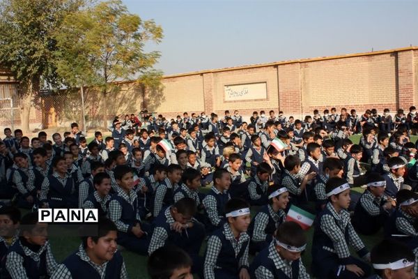 افتتاحیه برنامه رادیو سفیران سلامت در دبستان الجواد جوادآباد