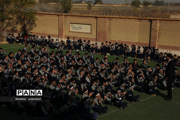 افتتاحیه برنامه رادیو سفیران سلامت در دبستان الجواد جوادآباد