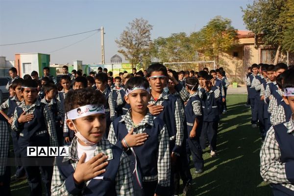 افتتاحیه برنامه رادیو سفیران سلامت در دبستان الجواد جوادآباد