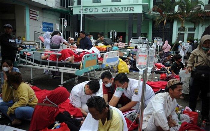 تعداد قربانیان زلزله اندونزی از ۱۶۰ تن گذشت