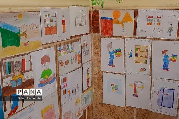 افتتاح کتابخانه در دبستان شهید‌مدنی دماوند