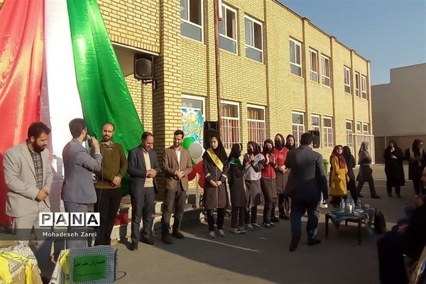 مراسم هفته بسیج و حجاب در مدرسه عترت شهرستان قرچک