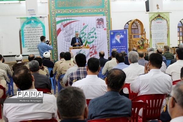 گردهمایی بسیج در بهشت صادق بوشهر