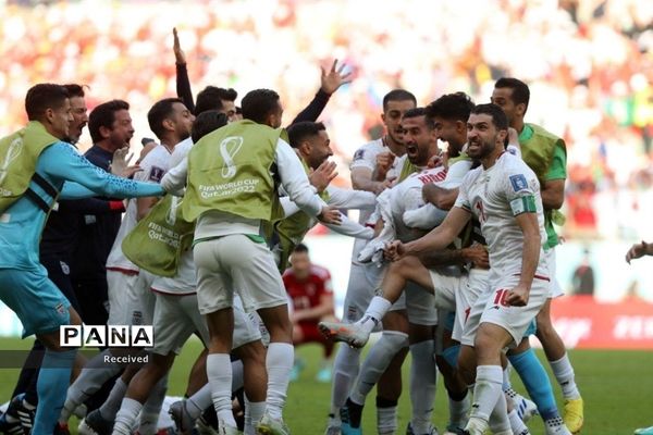 دیدار تیم ملی ایران و ولز در جام جهانی 2022 قطر