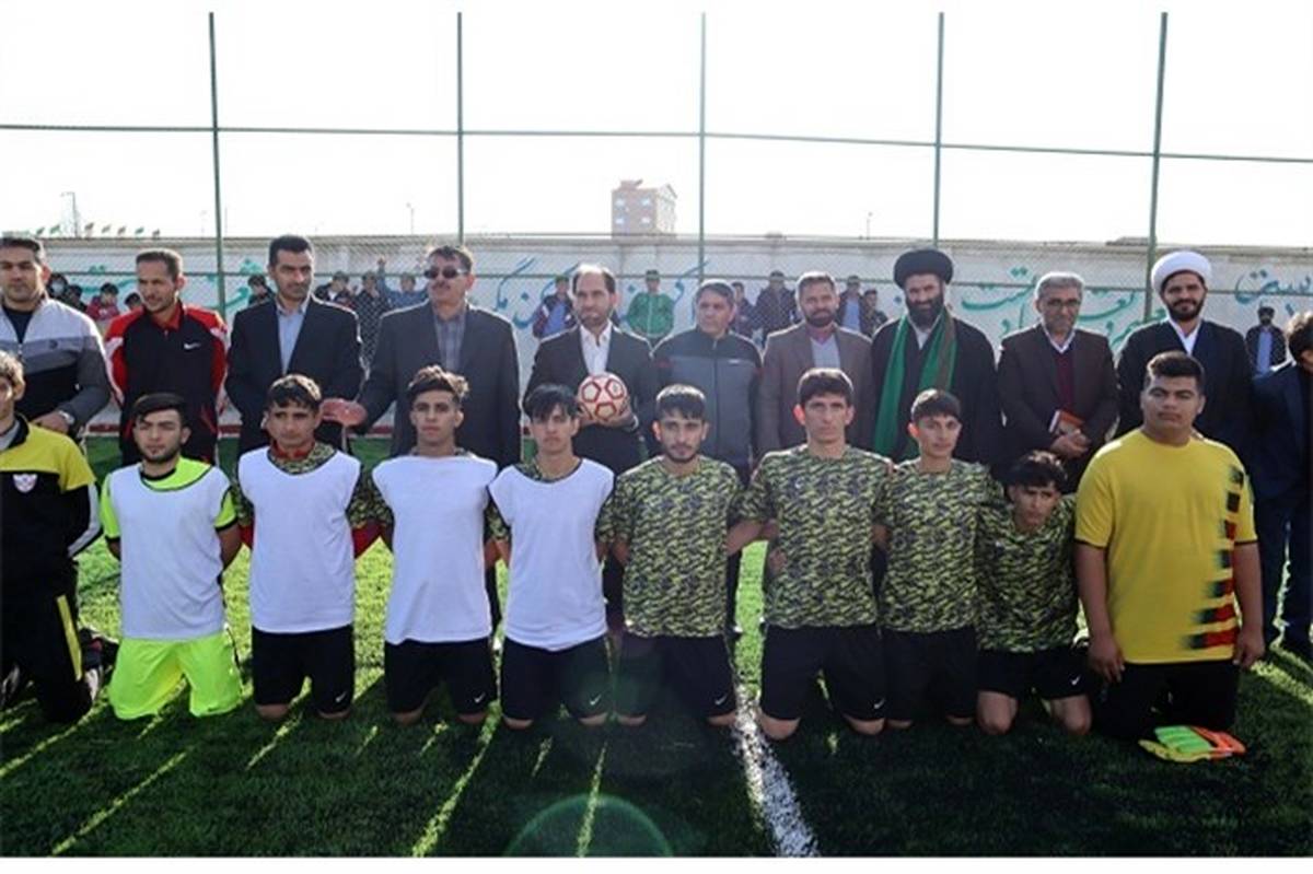 افتتاح هفدهمین زمین چمن مصنوعی در استان اردبیل