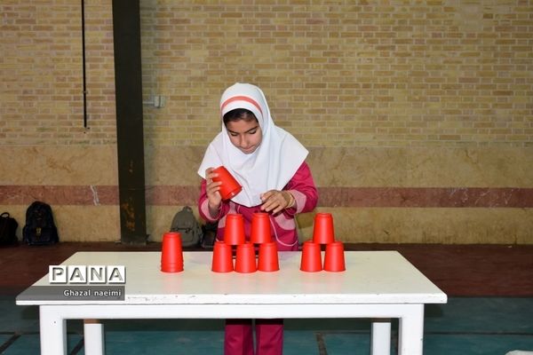 برگزاری مسابقات  المپیاد رویش  در گله‌دار استان فارس