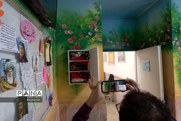بازدید شبکه بهداشت از دبیرستان عدالت شهر جوادآباد