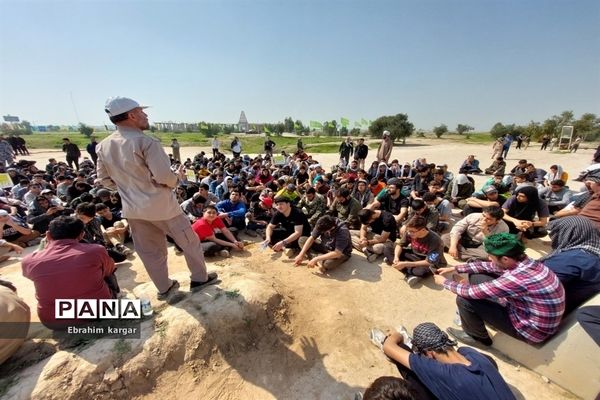 اتمام سفر معنوی راهیان نور پسران منطقه ۵