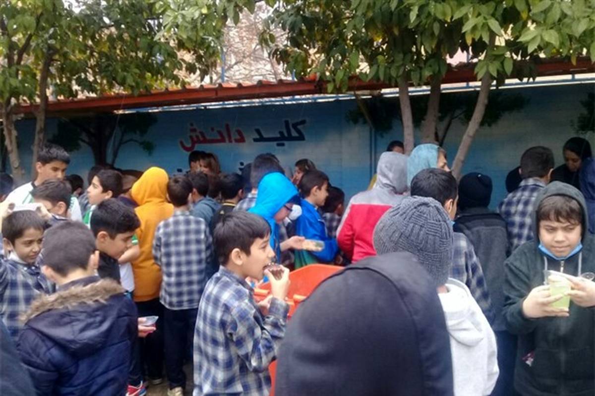 برپایی جشنواره غذای سالم در دبستان امام هادی (ع) ۲ ناحیه یک شیراز