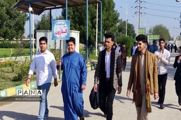 کاروان‌های قرآنی ۱۲ منطقه آموزش و پرورش خوزستان وارد شهرستان کارون شدند