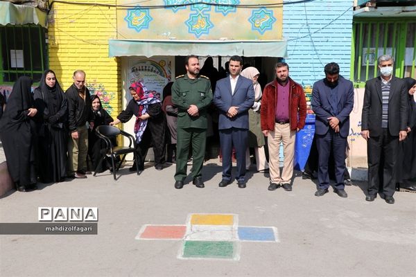 مراسم تغییر نام آموزشگاه مولوی 2 به نام شهید فرهنگی قاسم قائمی راد