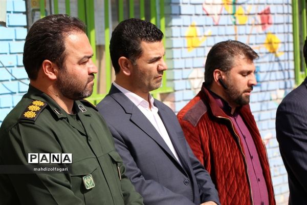 مراسم تغییر نام آموزشگاه مولوی 2 به نام شهید فرهنگی قاسم قائمی راد