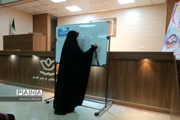 دوره آموزشی خبرنگار،دانش‌آموزان دختر پانا شهرستان اسلامشهر