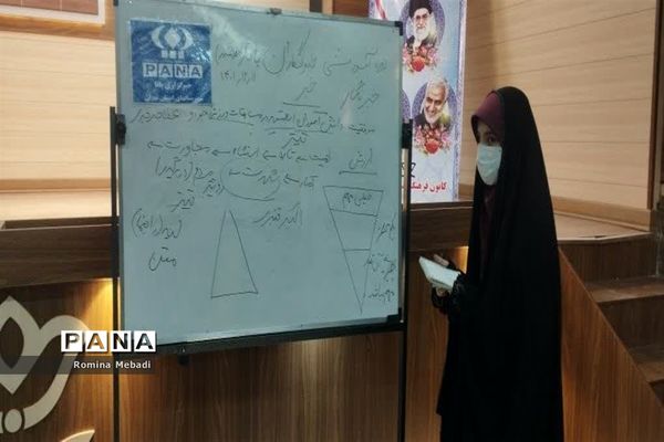 دوره آموزشی خبرنگار،دانش‌آموزان دختر پانا شهرستان اسلامشهر