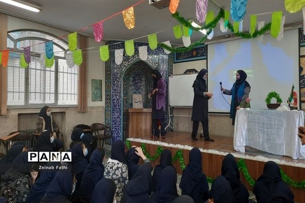 برگزاری طرح ایما در دبیرستان هیات امنایی فیض کاشانی منطقه ۱۴