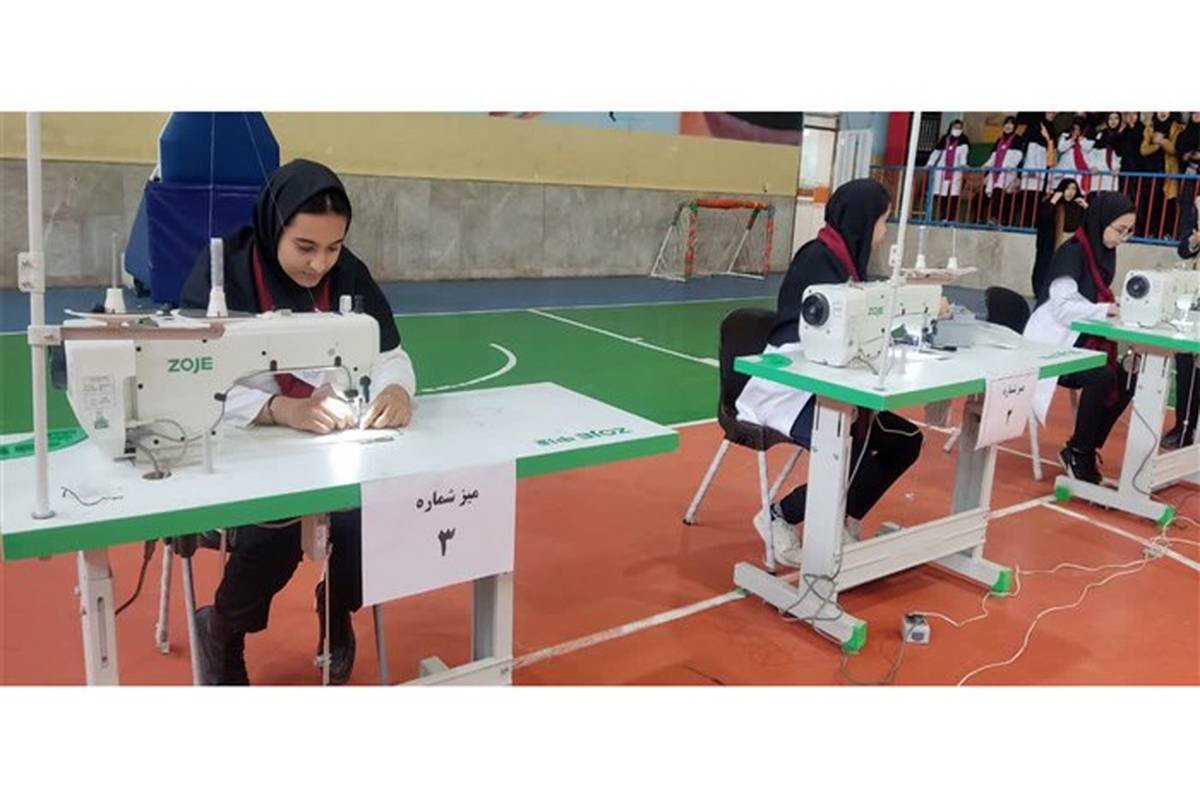 برگزاری مسابقه کوک طلایی بین دانش‌آموزان دختر هنرستان‌های نیشابور