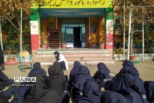 برگزاری کارگاه آموزشی شیمی در دبیرستان نوشین بختیاری بخش جوادآباد