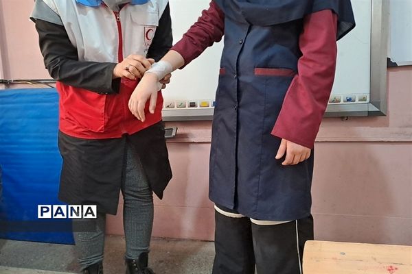 جلسه آموزشی طرح دادرس در دبیرستان سیزده آبان ناحیه یک کرج