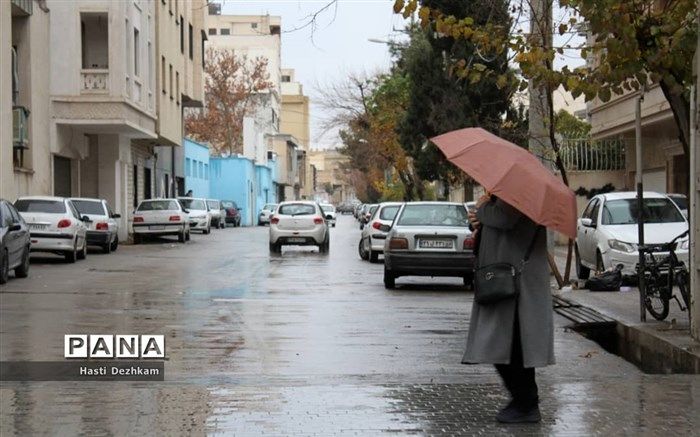 بارش‌ پراکنده باران در تهران
