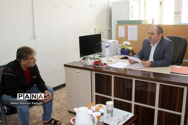 سومین روز فعالیت ستاد ارتباطات مردمی سفر ریاست جمهوری در آموزش و پرورش استان بوشهر