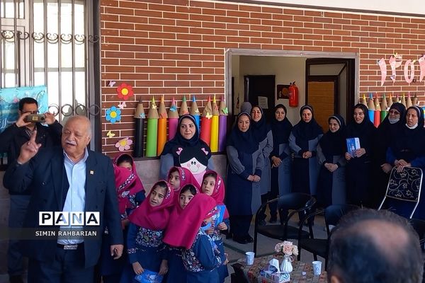 جشن نیکوکاری در دبستان طرح‌نو شهرستان پردیس