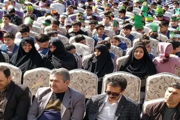 برگزاری مراسم روز درختکاری در آموزشگاه علامه حلی ناحیه‌۲ زنجان