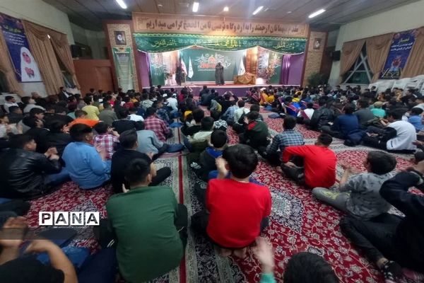 روز دوم اردوی دانش‌آموزان زیارت اولی اصفهانی در مشهد مقدس