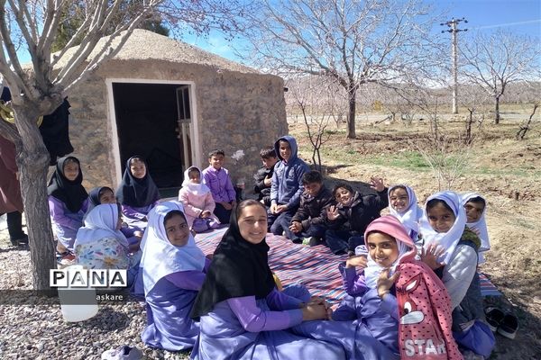 جشن روز درختکاری در مدارس عشایری شهرستان خاتم