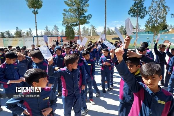 جشن نیکوکاری دبستان قرآنی شهید منتظر قائم شهرستان خاتم