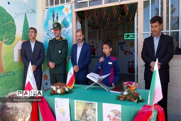 برپایی صبحگاه انتظار در دبستان قرآنی شهید منتظرقائم با حضورمعاون تربیت‌بدنی اداره‌کل آموزش و پرورش