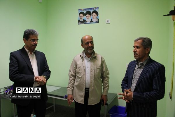 افتتاح اتاق بهداشت دبستان شهدای مدافع سلامت بوشهر