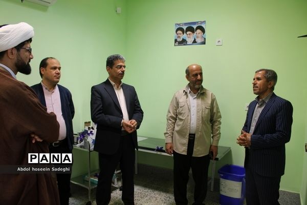 افتتاح اتاق بهداشت دبستان شهدای مدافع سلامت بوشهر