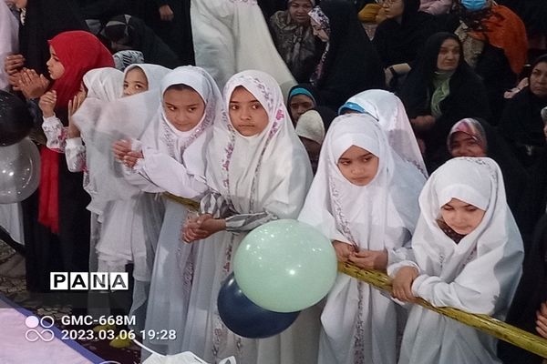 برگزاری مراسم میلاد حضرت مهدی(ع) و جشن تکلیف دانش‌آموزان پسر در تربت جام