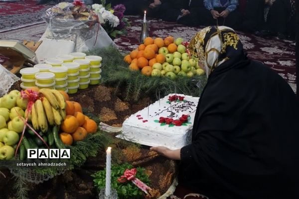 جشن ولادت امام زمان(عج) در روستای تیله نو گلوگاه