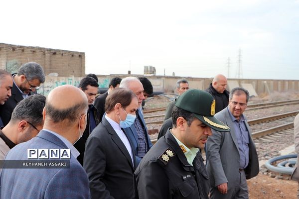 بازدید استاندار تهران از روند اجرایی احداث زیرگذر محمدآباد و داوودآباد شهرستان قرچک