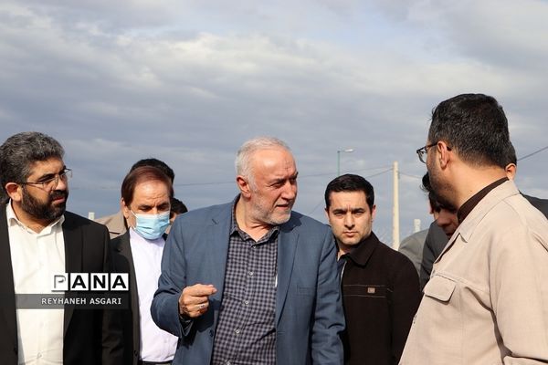 بازدید استاندار تهران از روند اجرایی احداث زیرگذر محمدآباد و داوودآباد شهرستان قرچک