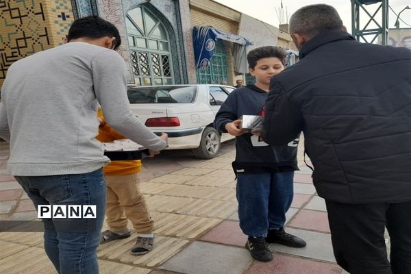 جشن نیمه شعبان در مسجد قائم روستای آبباریک بخش جوادآباد